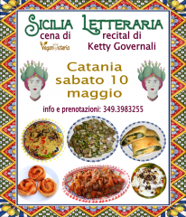 Sicilia letteraria recital di ketty governali e cena